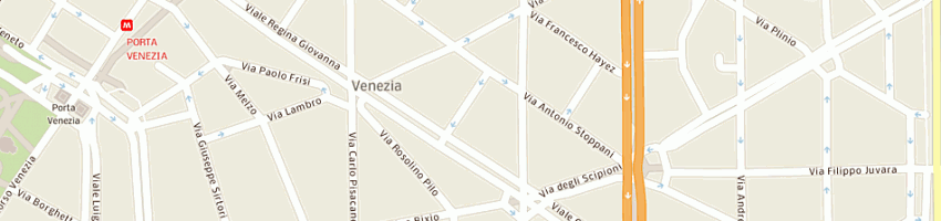 Mappa della impresa dei mandelli di enrico mandelli sas e c a MILANO
