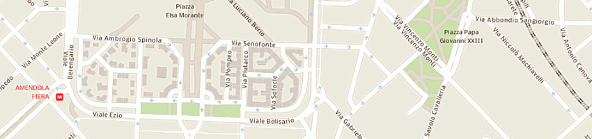 Mappa della impresa contardi sergio a MILANO