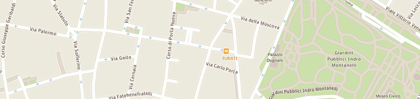 Mappa della impresa immobiliare marco de marchi srl a MILANO