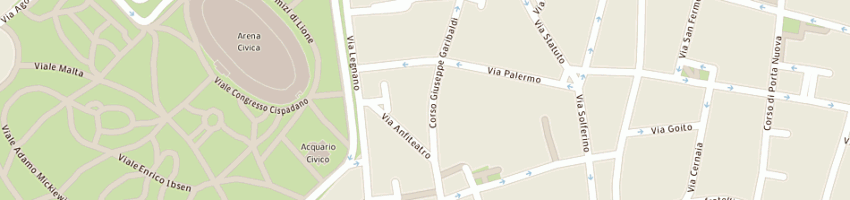 Mappa della impresa rossignoli sergio moto a MILANO