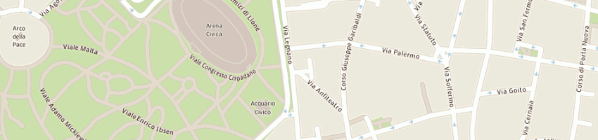 Mappa della impresa terme idroterapiche delle saline di miradolo srl a MILANO