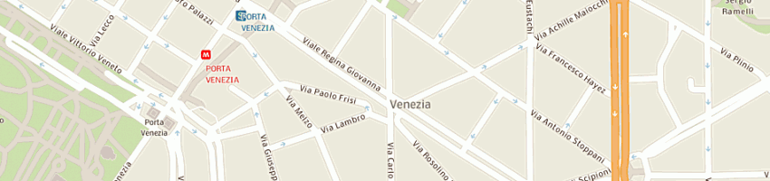 Mappa della impresa michelini antonio a MILANO