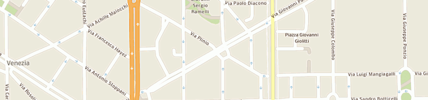 Mappa della impresa fusari luigia a MILANO