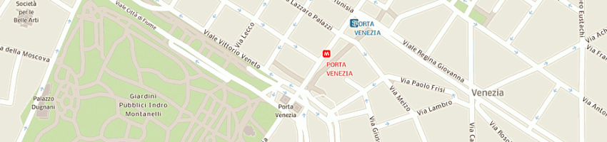 Mappa della impresa berenice exit a MILANO