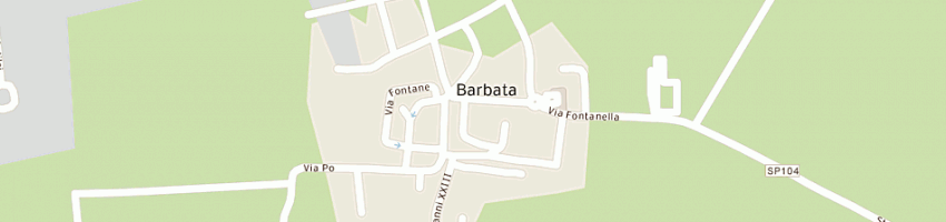 Mappa della impresa comune di barbata a BARBATA
