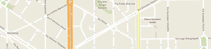 Mappa della impresa mantegazza gian carlo a MILANO