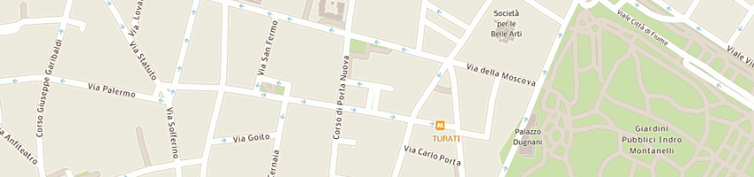 Mappa della impresa condominio sandro sandri a MILANO
