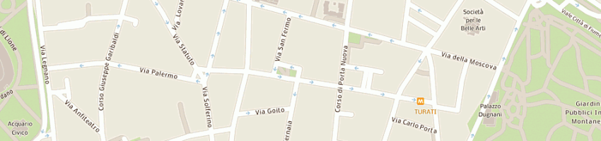 Mappa della impresa progetti e ambiente spa a MILANO