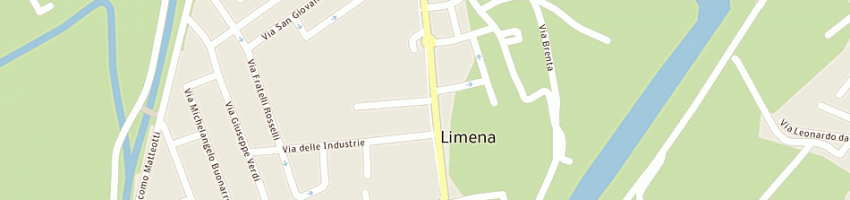 Mappa della impresa elettrograf srl a LIMENA