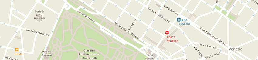 Mappa della impresa morgan srl a MILANO