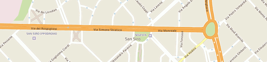 Mappa della impresa autogamma puocci di mario puocci a MILANO