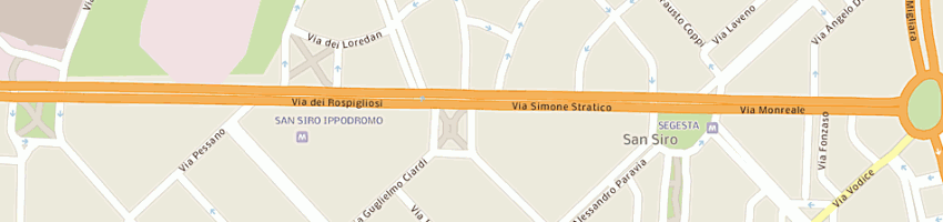 Mappa della impresa schapira gianni daniele a MILANO