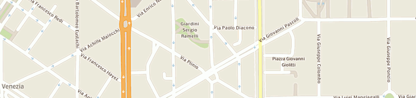 Mappa della impresa bino lino a MILANO