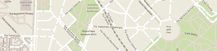 Mappa della impresa studio arch marco torrigiani a MILANO