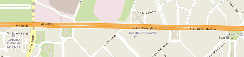 Mappa della impresa carrozzeria civitali srl a MILANO