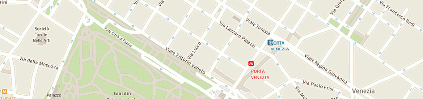 Mappa della impresa forlano giuliana a MILANO