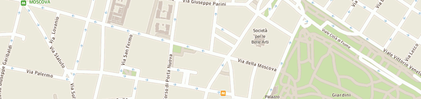 Mappa della impresa lehmann umberto a MILANO