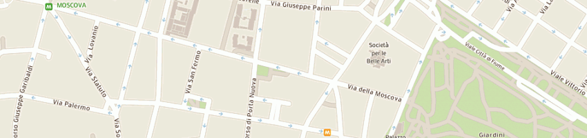 Mappa della impresa ivaldi riccardo notaio a MILANO