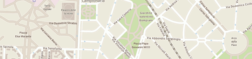 Mappa della impresa vantage ag a MILANO