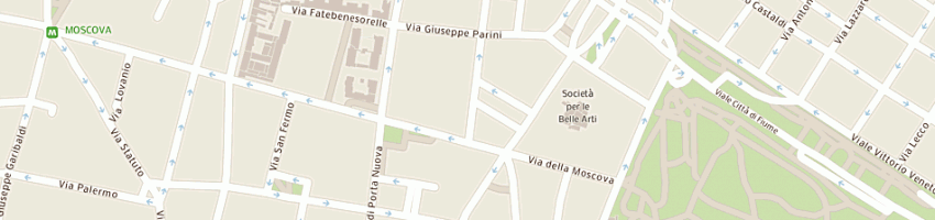 Mappa della impresa candido rag francesco a MILANO