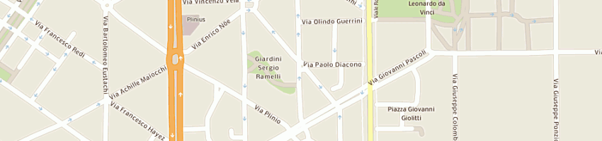 Mappa della impresa ecomamagement sas a MILANO