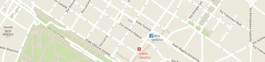 Mappa della impresa mantegazza albertina a MILANO