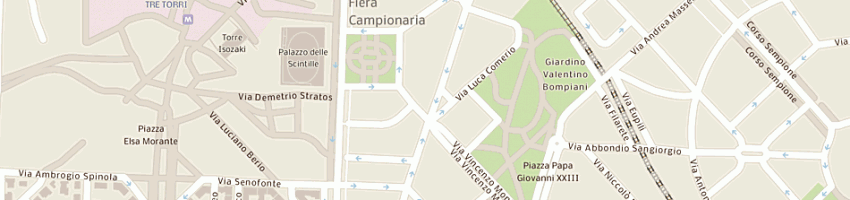 Mappa della impresa todaro fabio a MILANO