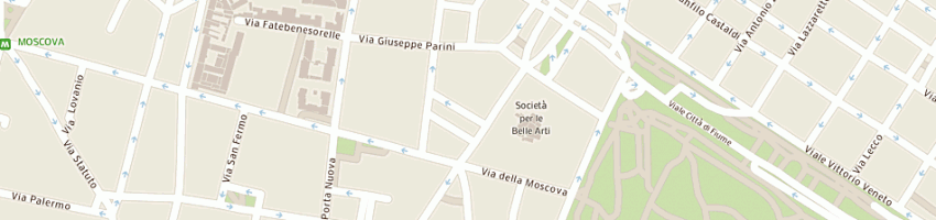 Mappa della impresa alicros spa a MILANO
