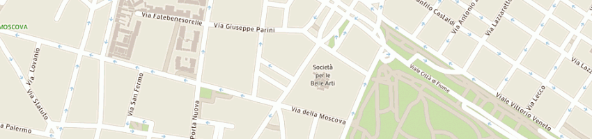 Mappa della impresa pictet e c societa' di intermediazione mobiliare spa a MILANO