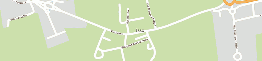 Mappa della impresa silc srl a ISSO