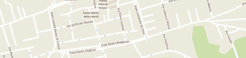 Mappa della impresa pizzeria d'asporto il capriccio 2 di masi davide e c snc - servizio a domicilio a GALLIATE