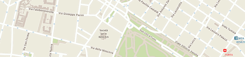 Mappa della impresa maragliano francesco a MILANO