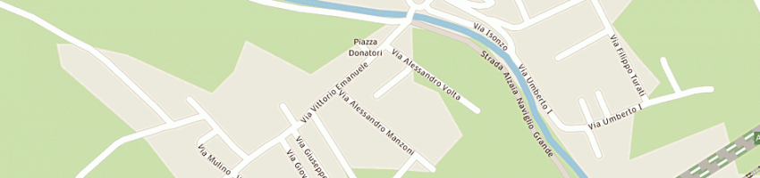 Mappa della impresa euromarket snc a BERNATE TICINO