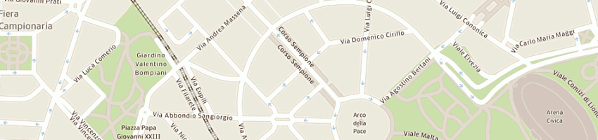Mappa della impresa badalotti maurizio a MILANO
