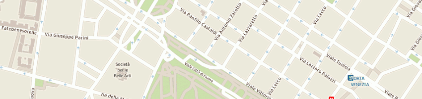 Mappa della impresa agusta maria cristina a MILANO