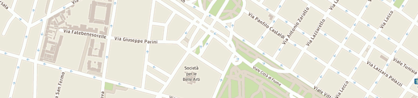 Mappa della impresa amministrazione condominio piazza repubblica 6 a MILANO