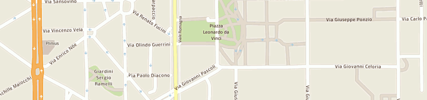 Mappa della impresa bariatti srl a MILANO