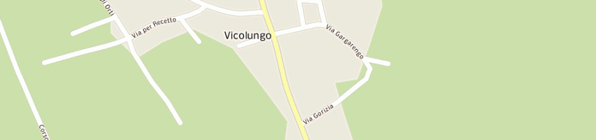 Mappa della impresa vicolungo outlets a VICOLUNGO