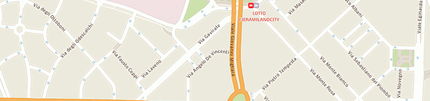 Mappa della impresa agosti massimo a MILANO