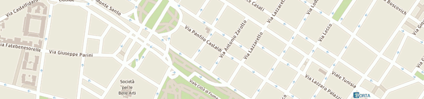 Mappa della impresa cristofaro giacinto a MILANO