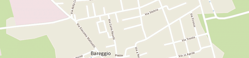 Mappa della impresa maggiolini geom luigi a BAREGGIO
