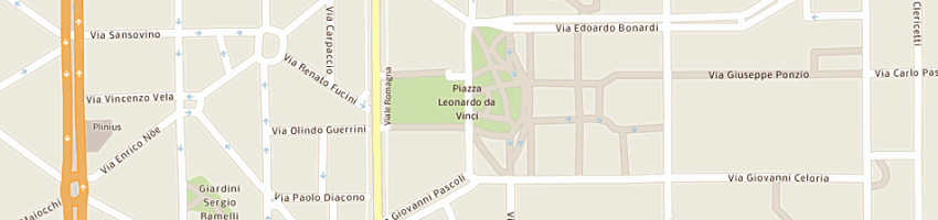Mappa della impresa jacobone paolo a MILANO