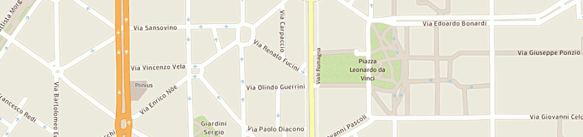 Mappa della impresa politec snc a MILANO
