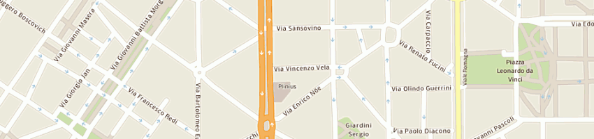 Mappa della impresa elma di mattioli franco a MILANO