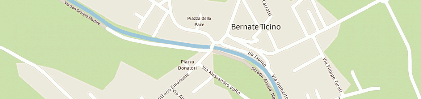 Mappa della impresa circolo ricreativo italia scoop rl a BERNATE TICINO