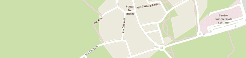 Mappa della impresa maganza maurizio a SETTIMO MILANESE