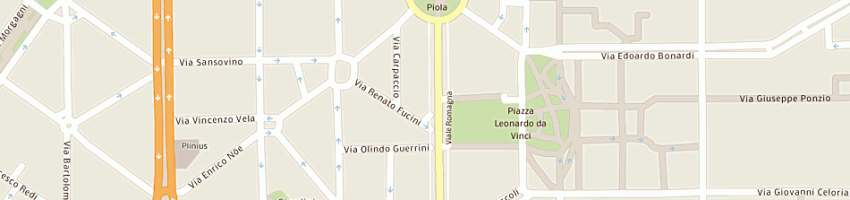 Mappa della impresa pedrazzi (sas) pedrazzi alberto a MILANO