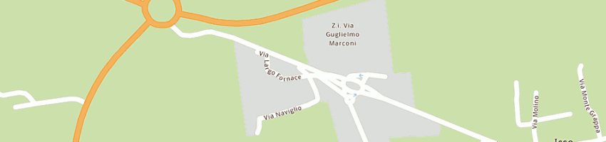 Mappa della impresa valsecchi elio a ISSO