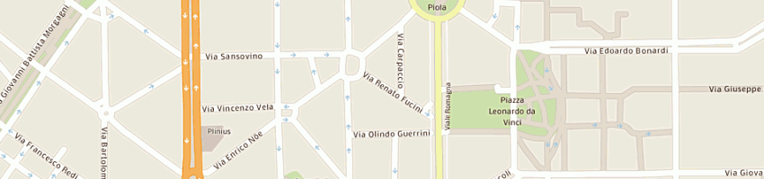 Mappa della impresa colombo e c ascensori srl a MILANO