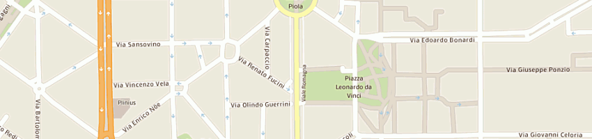 Mappa della impresa casella erminio a MILANO